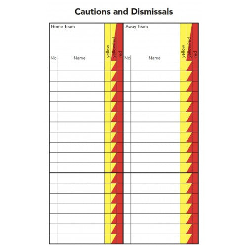 Match Record Cards (RefStore)