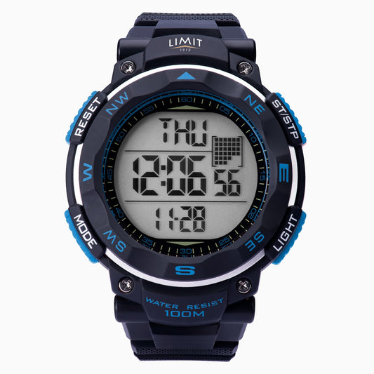 Limit Digital Watch (Navy and Blue)