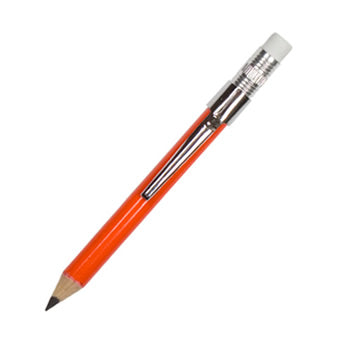 Pencil (red with rubber)